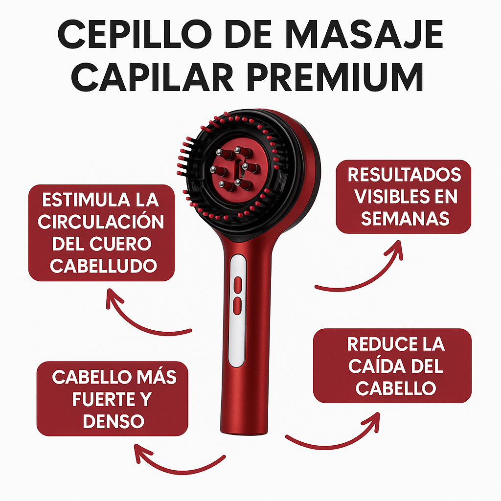 Peine Anticaida Capilar con Infrarroja y microcorriente  - SCALPLUX ™