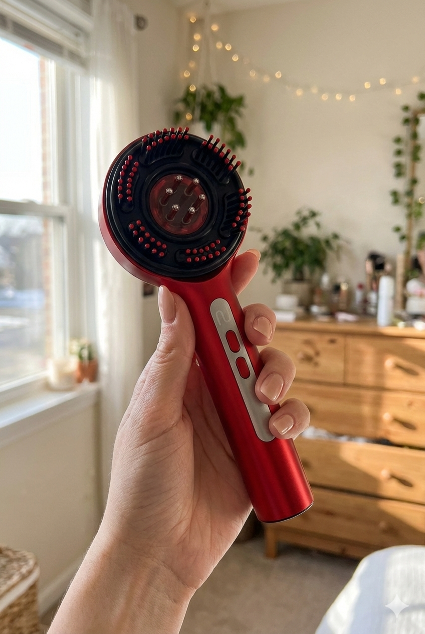 Peine Anticaida Capilar con Infrarroja y microcorriente  - SCALPLUX ™