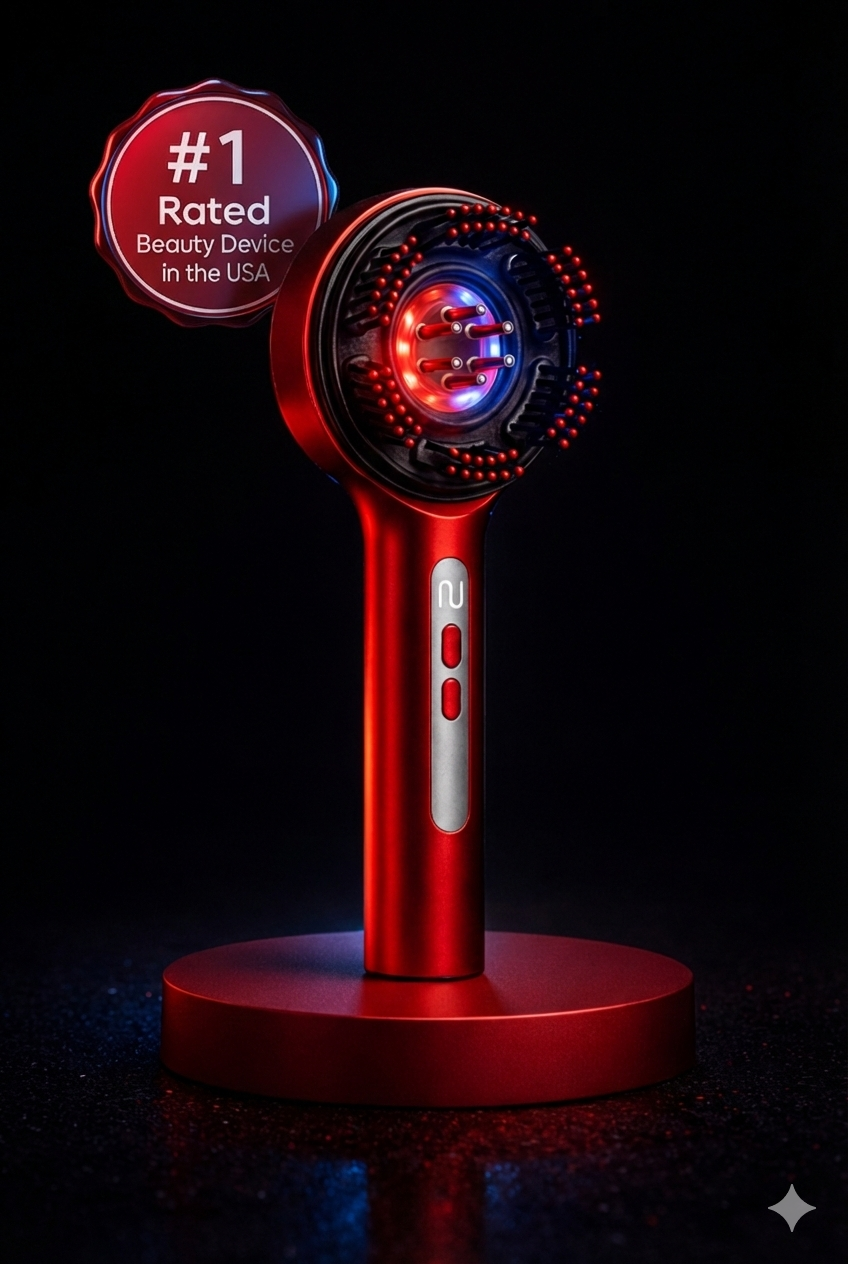 Peine Anticaida Capilar con Infrarroja y microcorriente  - SCALPLUX ™